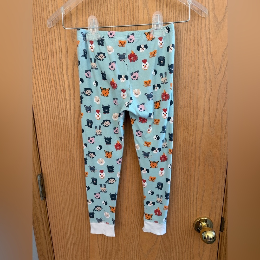 ROLLER RABBIT Chinese New Year Long Sleeve Kids Pima Cotton Pajama Set Size 8 - Picture 9 of 14